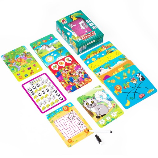 Lernspiel mit Stift «Schreib und wisch weg. Zoo»