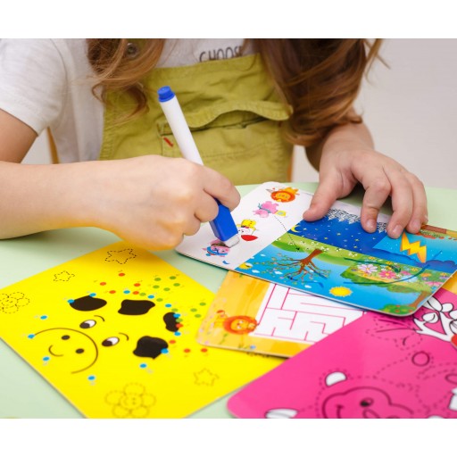 Lernspiel mit Stift «Schreib und wisch weg. Zoo»