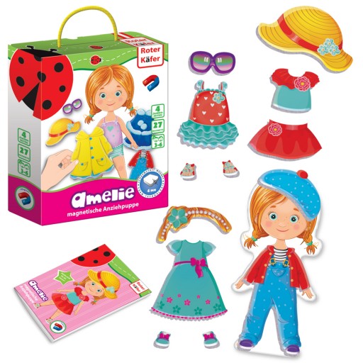 Magnetische Anziehpuppe «Amelie»