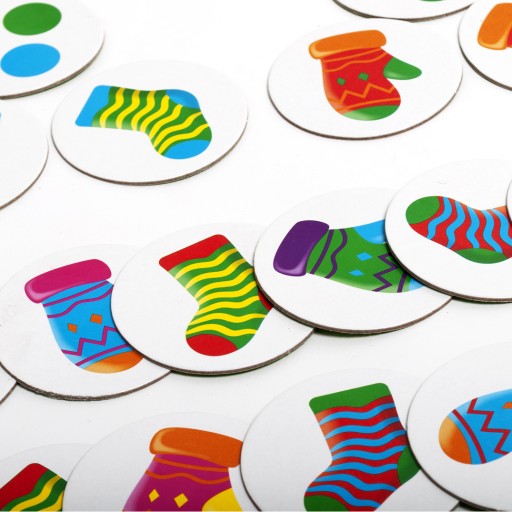 Brettspiel «Handschuhe – Socken Herausforderung»