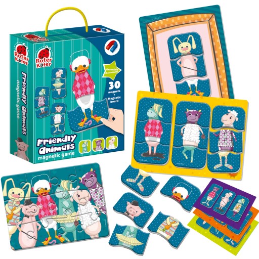 Magnetspiel «Friendly animals»