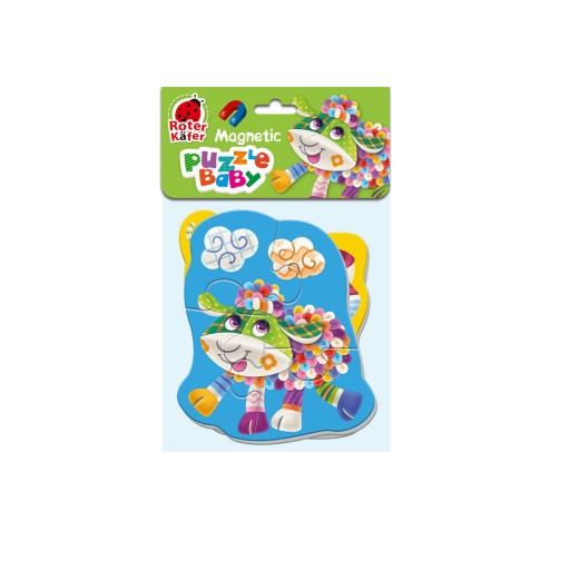 Weiche Baby Magnetpuzzles «Schaf-Schwein»