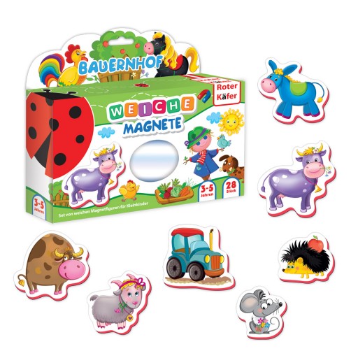 Magnetfiguren Set für Kleinkinder «Bauernhof»