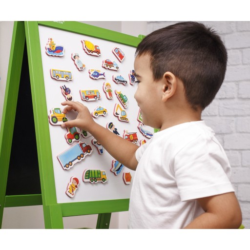 Magnetfiguren Set für Kleinkinder «Transport»