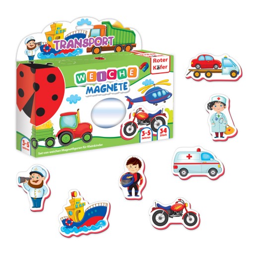 Magnetfiguren Set für Kleinkinder «Transport»