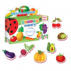 Magnetfiguren Set für Kleinkinder «Früchte & Gemüse»