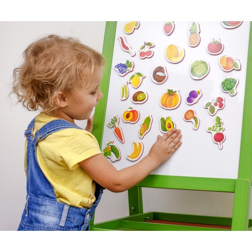 Magnetfiguren Set für Kleinkinder «Früchte & Gemüse»