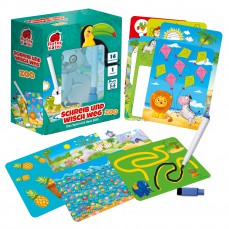 Lernspiel mit Stift «Schreib und wisch weg. Zoo»